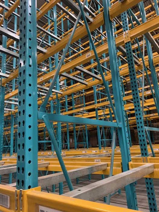 welded pallet rack